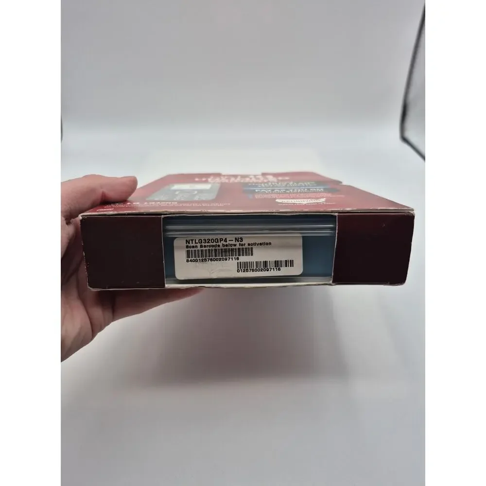 Net 10 LG LG320G Black Cell Phone 2011 Brand New Sealed